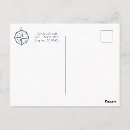 Verjaardagskaart voor zeilers van elke leeftijd briefkaart (Achterkant)