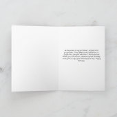 Verjaardagskaart voor Zodiac Waterman Kaart (Binnen)