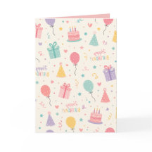 verjaardagskaart, vouwkaart, gefeliciteerd met je