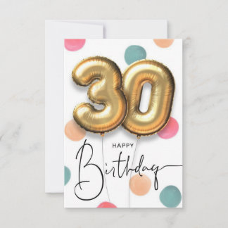 verjaardagskaart vriend 30 jaar kaart