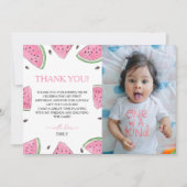 Verjaardagskaart watermeloen één-op-één meloen bed kaart (Voorkant)