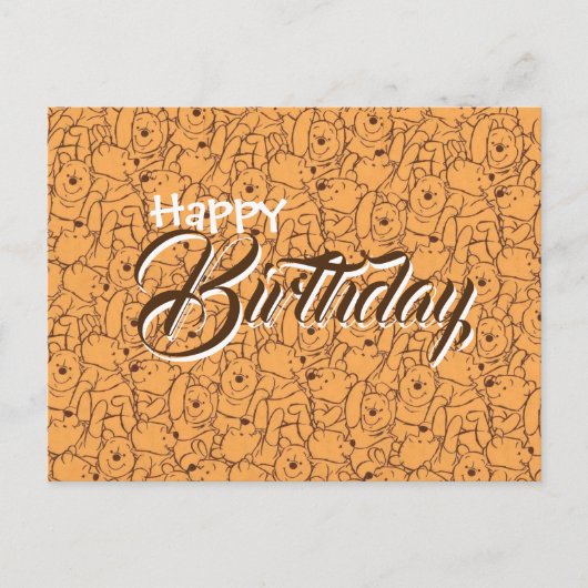 verjaardagskaart wenny de pooh briefkaart (Voorkant)