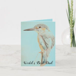 Verjaardagskaart wereld beste vader kaart