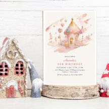 Verjaardagskaart Whimsical Wonders Candyland