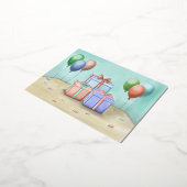 Verjaardagskaartdozen Folie Feestdagen Briefkaart (Gedraaid)