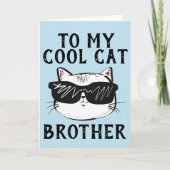 VERJAARDAGSKAARTEN COOL CAT BROER KAART (Voorkant)