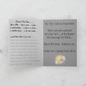 Verjaardagskaarten Custom Polar Beer Wenskaart Kaart (Binnen)