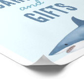 Verjaardagskaarten en cadeaus teken poster (Hoek)