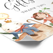 Verjaardagskaarten en -cadeaus voor babyfeestje me poster (Hoek)