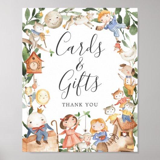 Verjaardagskaarten en -cadeaus voor babyfeestje me poster (Voorkant)