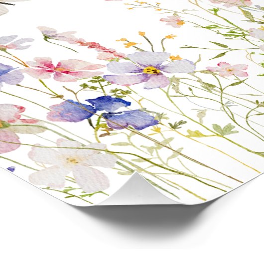 Verjaardagskaarten en -cadeaus voor Little Butterf Perfect Poster (Hoek)