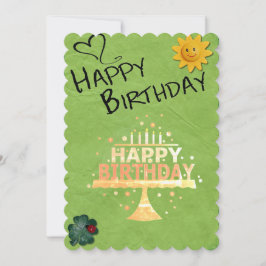 Verjaardagskaarten / gelukkige verjaardag kaart