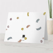 VERJAARDAGSKAARTEN KAART (Achterkant)