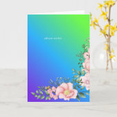 Verjaardagskaarten kaart (Gele Bloem)