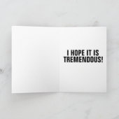 VERJAARDAGSKAARTEN KAART DONALD TRUMP (Binnen)