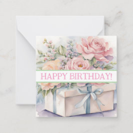 Verjaardagskaarten, schattig, voorraad! briefkaart