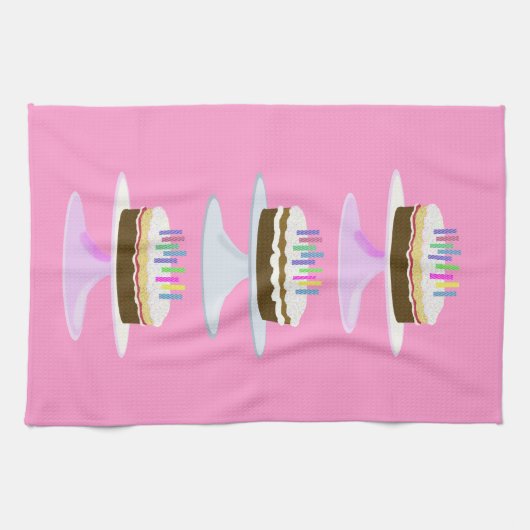 verjaardagskaarten theedoek (Horizontaal)