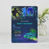 Verjaardagskaarten voor 10 jaar oud Jongens Kaart (Staand voorkant)