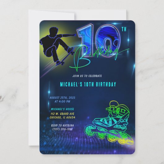 Verjaardagskaarten voor 10 jaar oud Jongens Kaart (Voorkant)