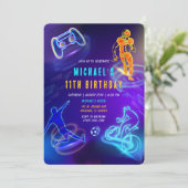 Verjaardagskaarten voor 11 jaar oud Jongens Kaart (Staand voorkant)