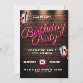 Verjaardagskaarten voor 25 jaar kaart