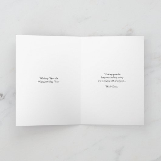 Verjaardagskaarten voor Australische runderen Kaart (Binnen)