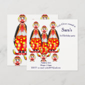 verjaardagskaarten voor kinderen kaart (Voorkant / Achterkant)