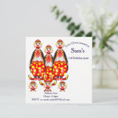 verjaardagskaarten voor kinderen kaart (Staand voorkant)