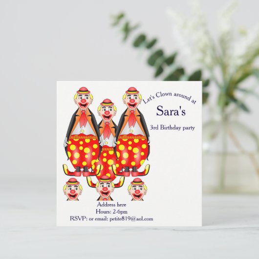 verjaardagskaarten voor kinderen kaart (Staand voorkant)