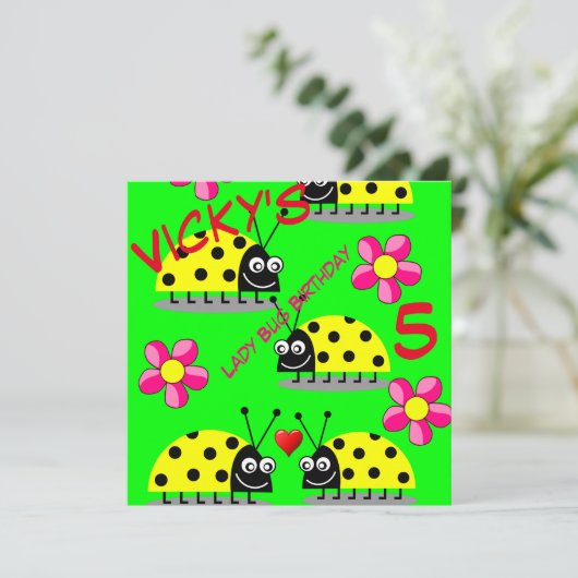 verjaardagskaarten voor kinderen kaart (Staand voorkant)