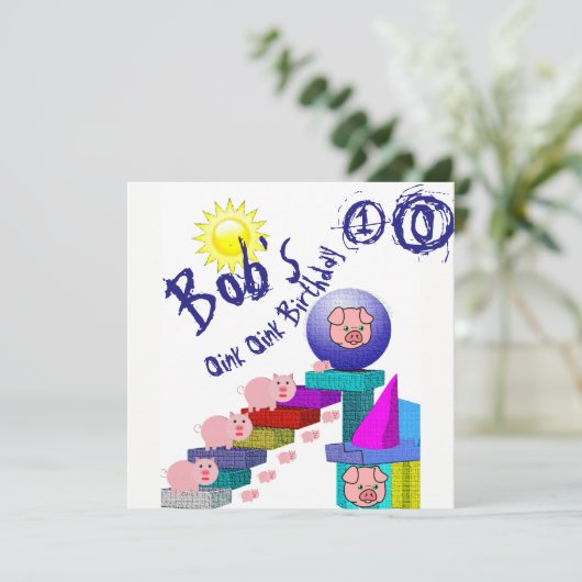 verjaardagskaarten voor kinderen kaart (Staand voorkant)