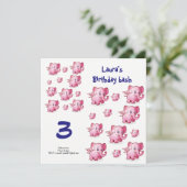 verjaardagskaarten voor kinderen kaart (Staand voorkant)