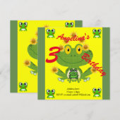 verjaardagskaarten voor kinderen kaart (Voorkant / Achterkant)