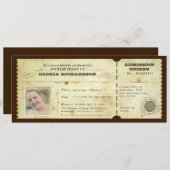  verjaardagskaartje met je foto kaart (Voorkant / Achterkant)