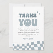 VERJAARDAGSKAARTJE ONE Happy Dude Bedankt (Voorkant)