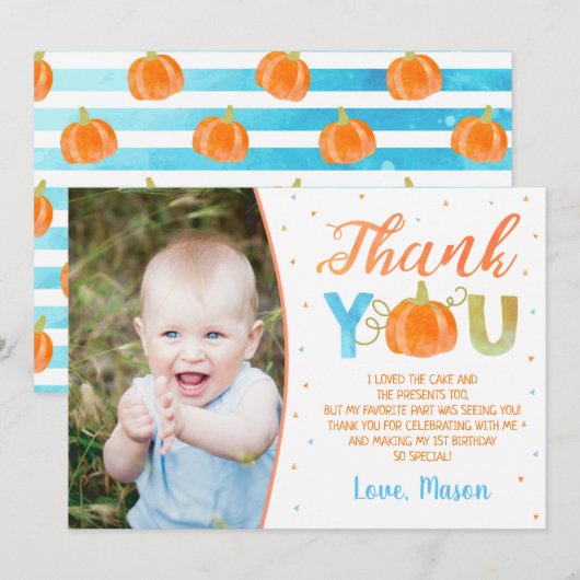 Verjaardagskaartjes voor eerste verjaardag van jon kaart (Voorkant / Achterkant)