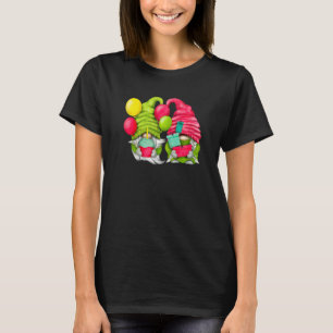 Verjaardagskabels met ballonnen voor tuinman en PA T-shirt