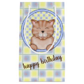 verjaardagskat klein cadeauzakje (Voorkant)