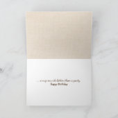 Verjaardagskat Napping in zonlicht Feestdagen Kaart (Binnen)