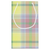 Verjaardagskat op plaid met persoonlijke naam klein cadeauzakje (Achterkant)