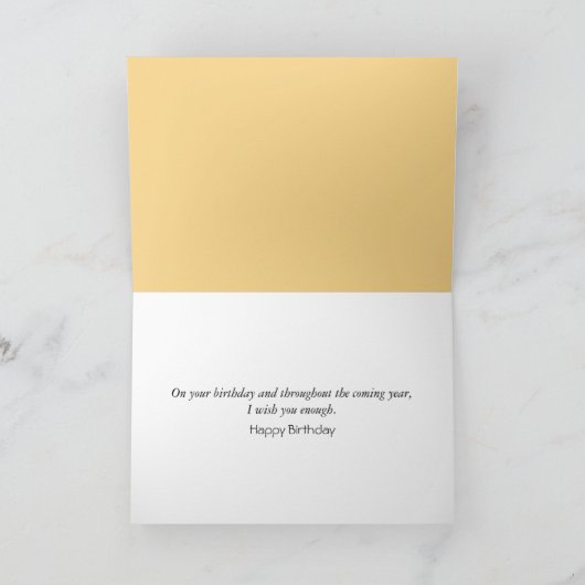 Verjaardagskat Wachten Bij Een Lege Eetbak Kaart (Binnen)