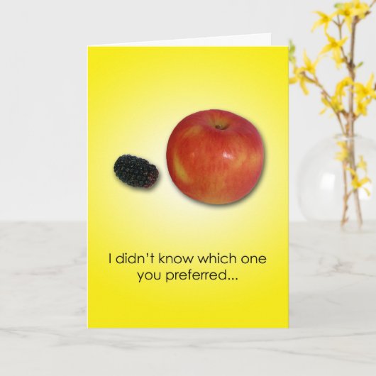 Verjaardagskeuzes Kaart (Gele Bloem)