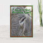 verjaardagskick kaart (Voorkant)