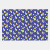 Verjaardagskikkers Grappige Hand geïllustreerde Sc Inpakpapier Vel (Voorkant 2)