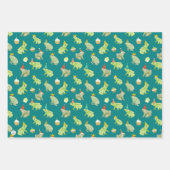 Verjaardagskikkers Grappige Hand geïllustreerde Sc Inpakpapier Vel (Voorkant)