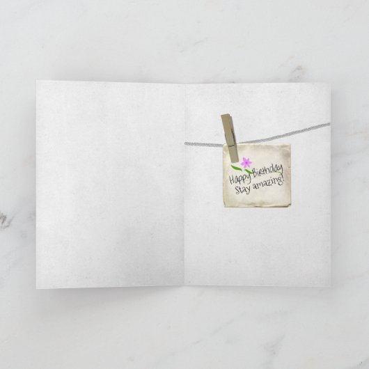 Verjaardagskitten met Daisy Kaart (Binnen)