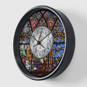 Verjaardagsklok priesterwijding Gebrandschilderd O (Hoek)