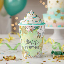 verjaardagsknoppen van magische caticorn