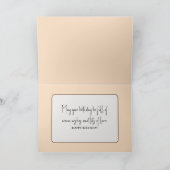 Verjaardagskoffie door het Wintervenster Kaart (Binnen)