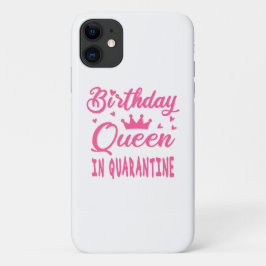 Verjaardagskoningin in Quarantaine Case-Mate iPhone Case